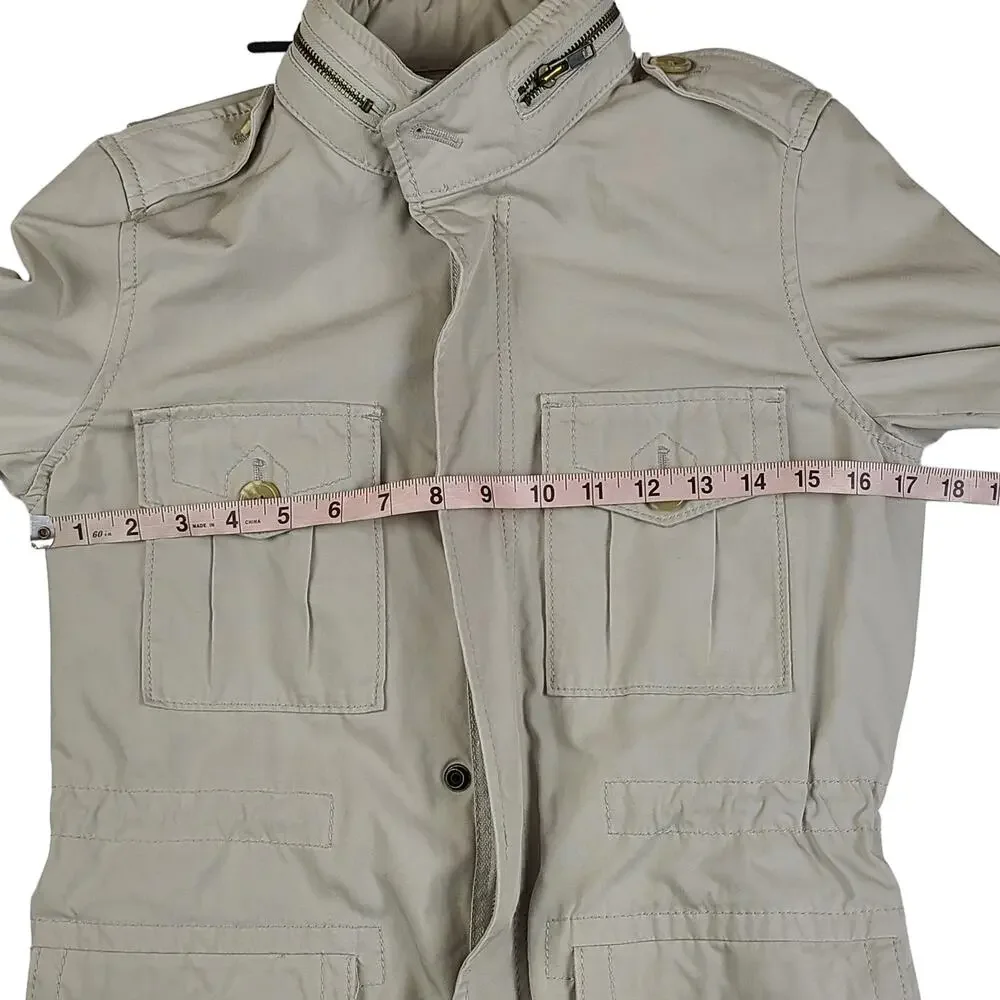 Womens Vintage Banana Republic Travel Safari Jacket Size XS Utility